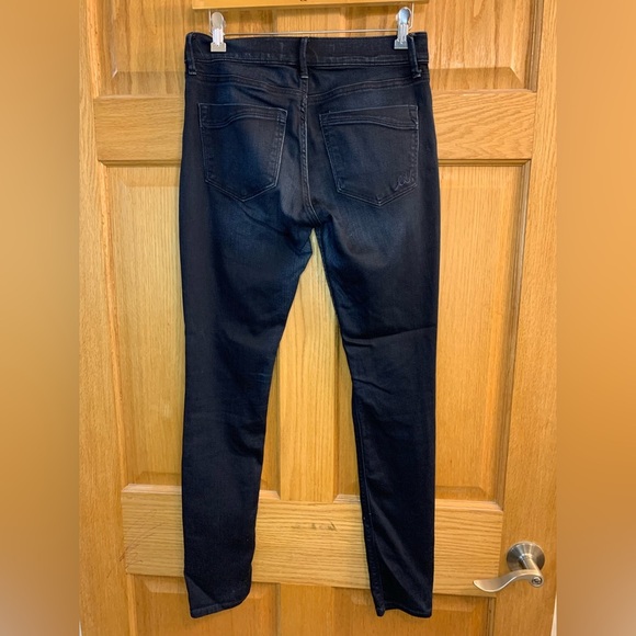 Express EXP Supersoft Legging Mid Rise - Stretchy Dark Blue - Size 4R 4 R Skinny - Picture 4 of 7